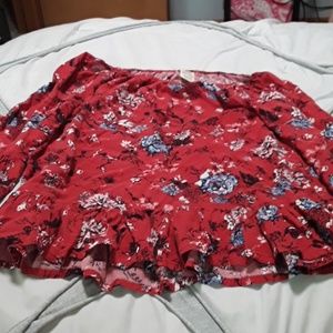 Off the shoulder shirt